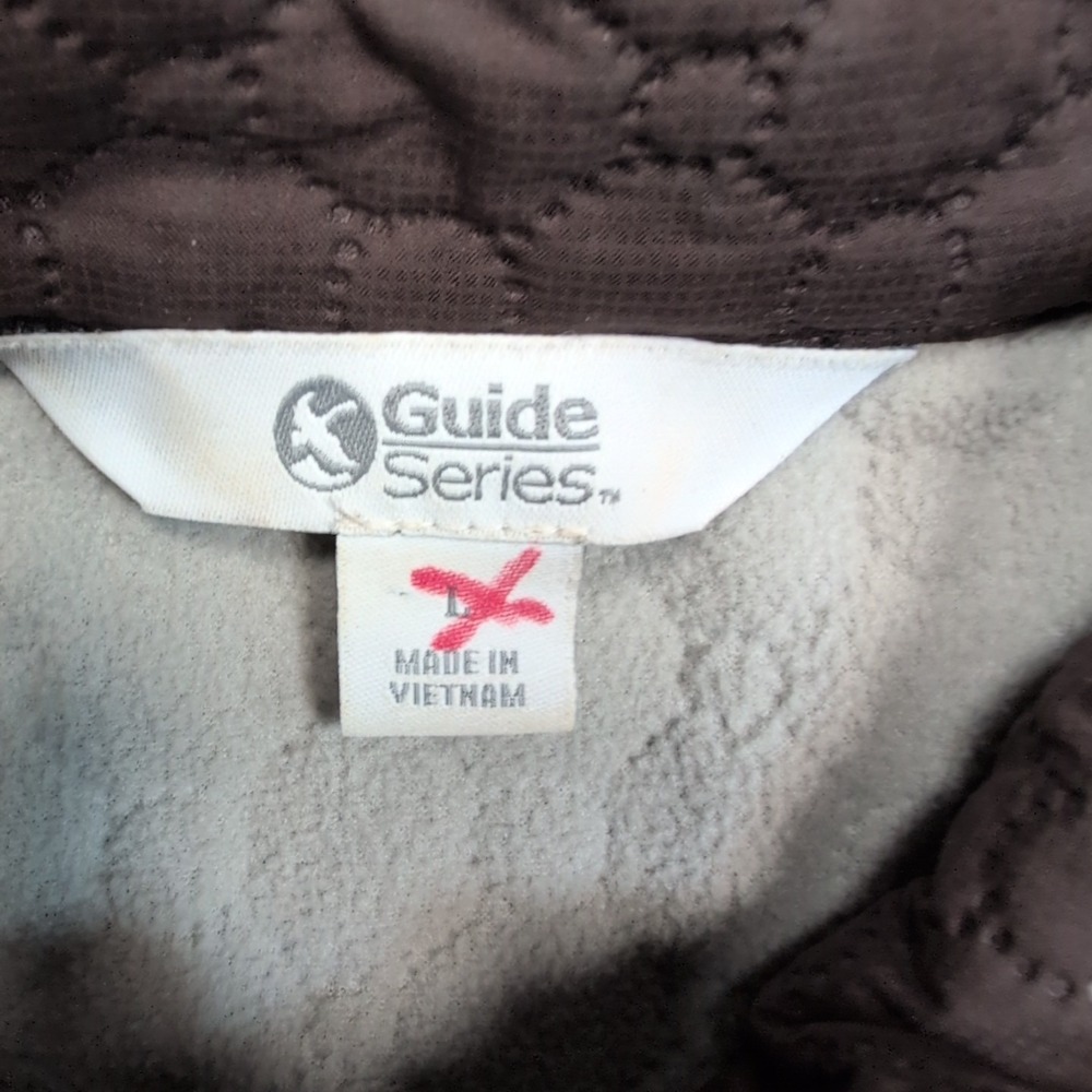 Guide Series Jacket Womens L Brown Coat Gorpcore Pockets Zip Up Hiking Comfort - Picture 6 of 10